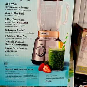 Licuadora con vaso de cristal